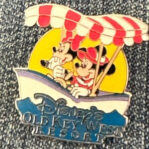 Disney Silver and Black Character Pin